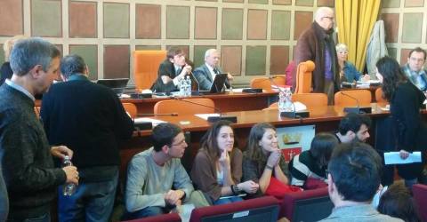 Fossabanda: occupato il Consiglio Comunale. Vogliamo risposte!