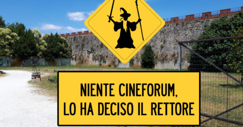 Niente cineforum, lo ha scelto il rettore
