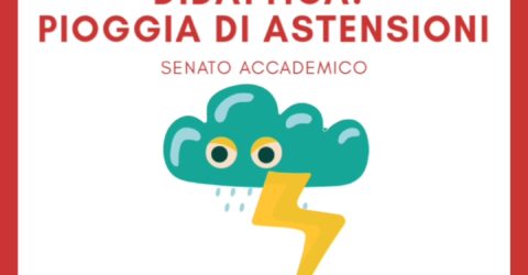 ⛈️MOZIONI SULLA DIDATTICA IN SENATO: PIOGGIA DI ASTENSIONI⛈️